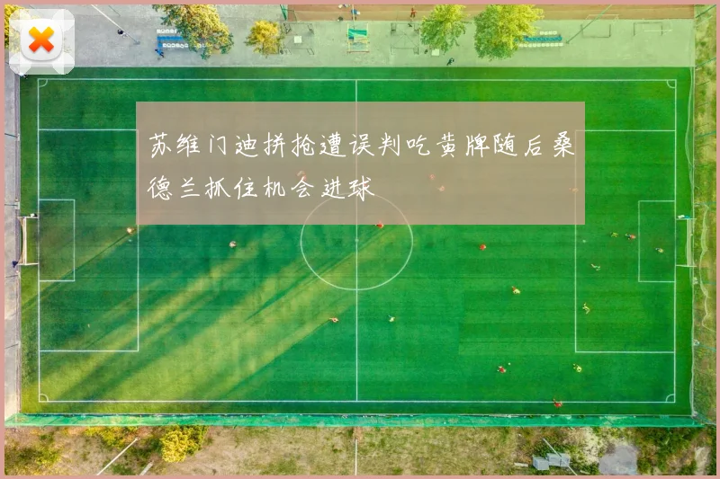 苏维门迪拼抢遭误判吃黄牌随后桑德兰抓住机会进球