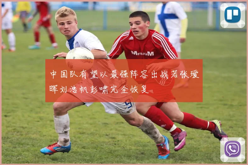 中国队有望以最强阵容出战若张瑷晖刘浩帆彭啸完全恢复