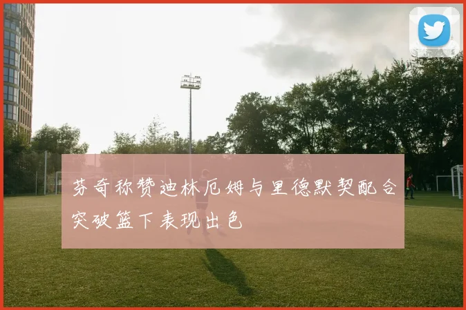 芬奇称赞迪林厄姆与里德默契配合突破篮下表现出色